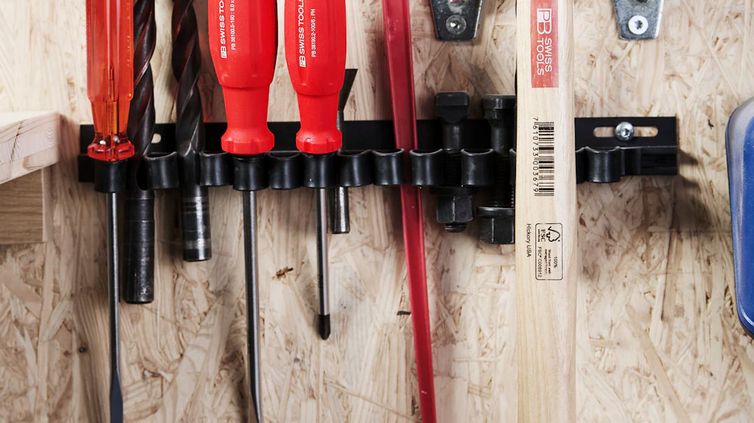 Efficient Wall-Mounted Holders for Spray Can Storage