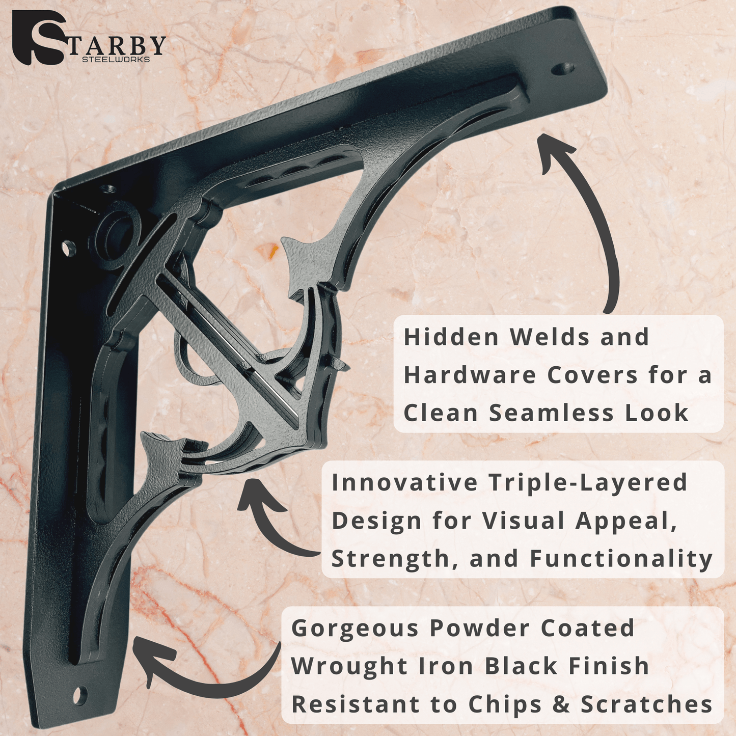 Starby Heavy Duty Folly Beach Bracket