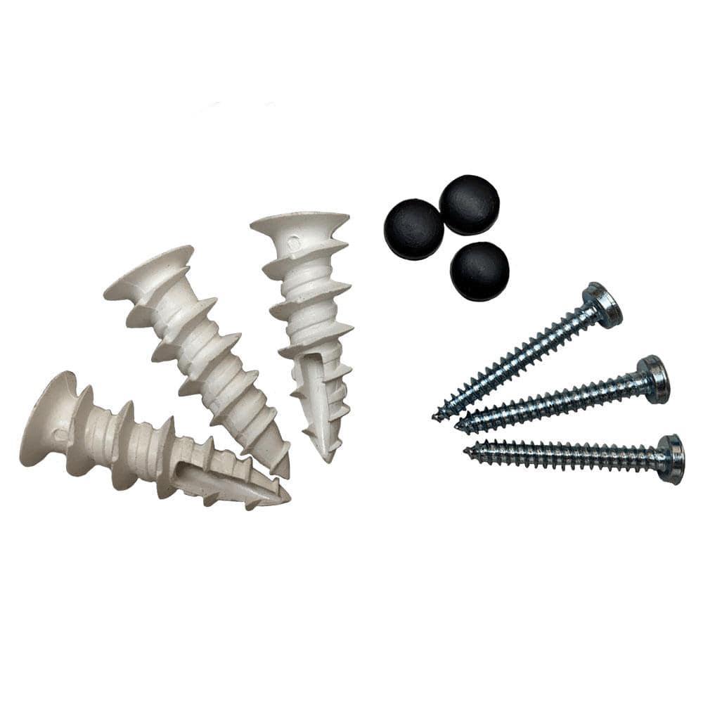 Drywall anchor screws with black covers - Kappet screws - Replacement parts