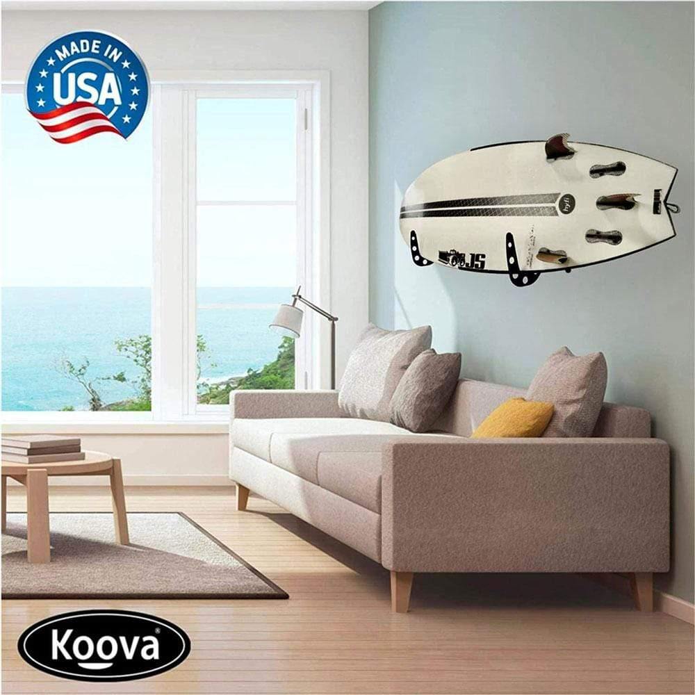 Surfboard wall rack - store your surfboard inside