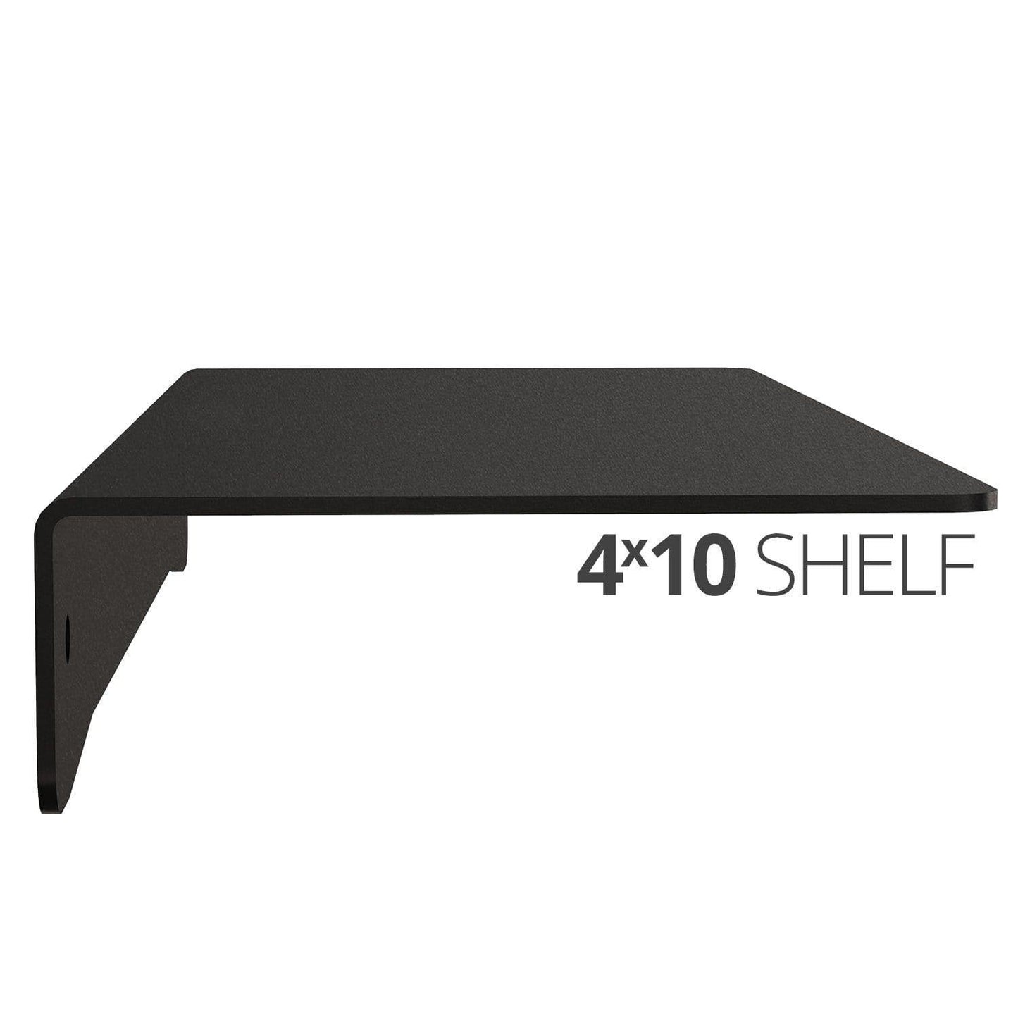 Koova Medium Wall Mount Shelf - 4x10 side