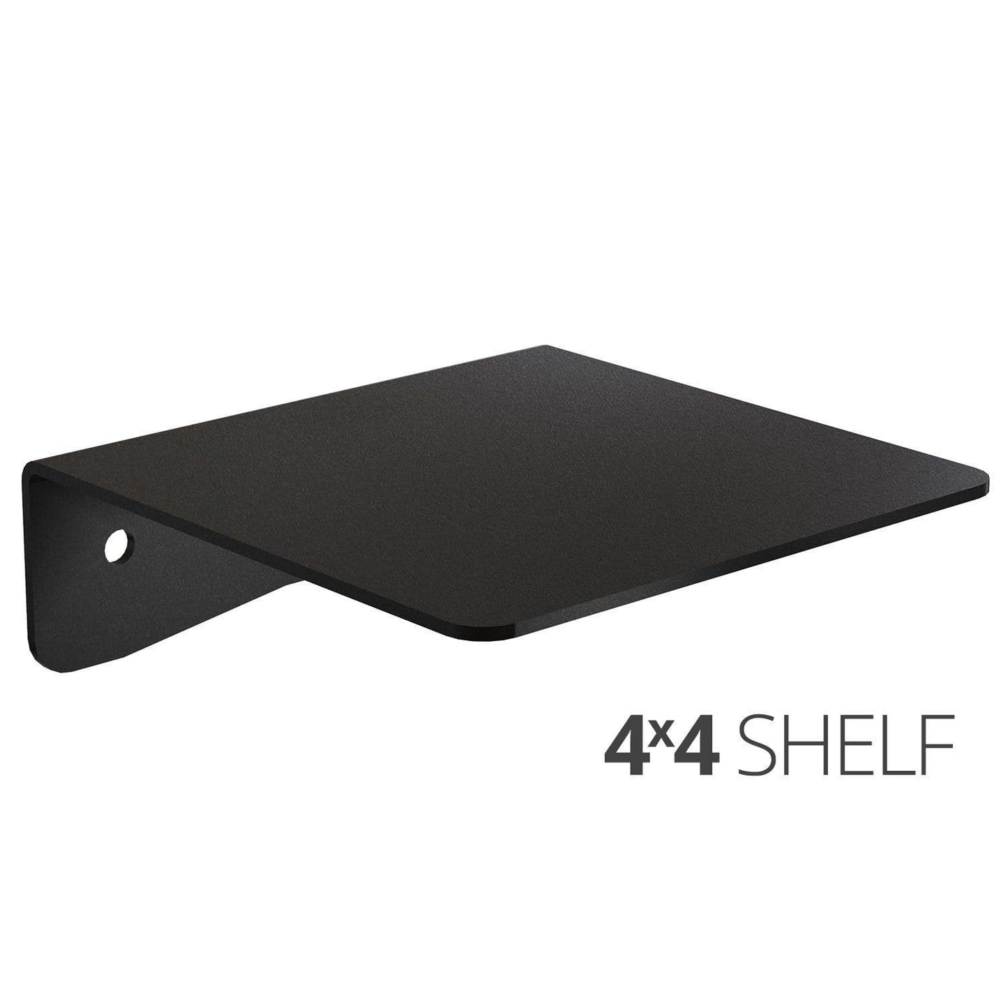 Koova Medium Wall Mount Shelf - 4x4 angle