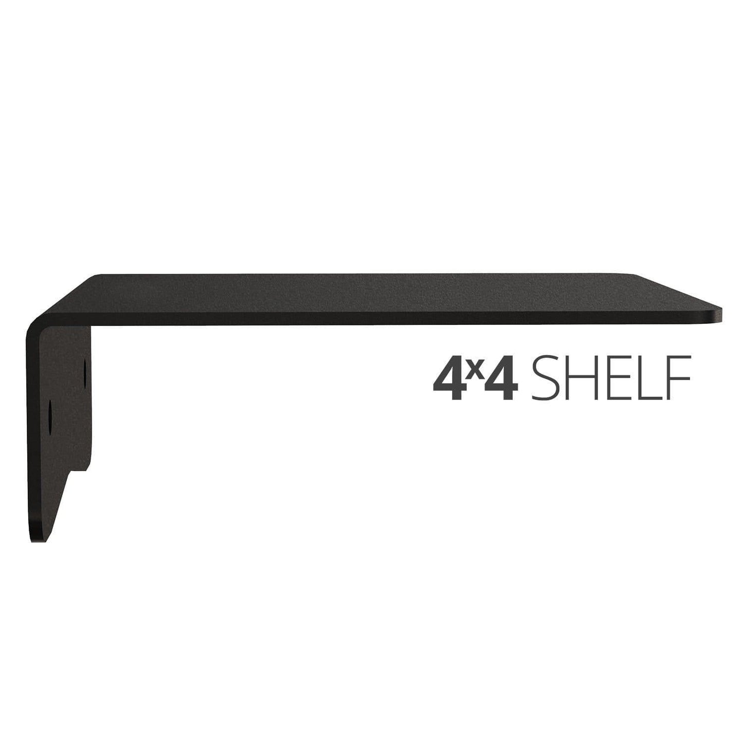 Koova Medium Wall Mount Shelf - 4x4 side