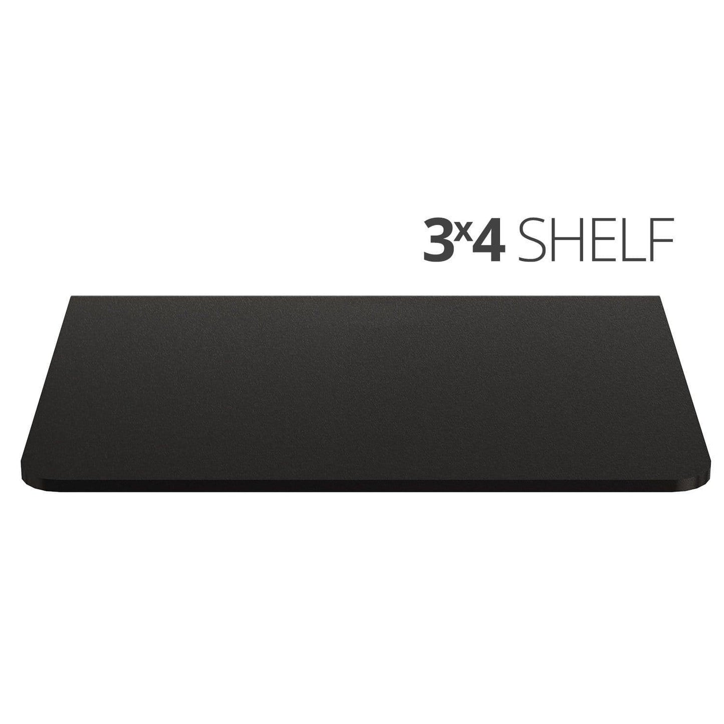 Small wall mounted shelf for home, office and garage - 3x4 top