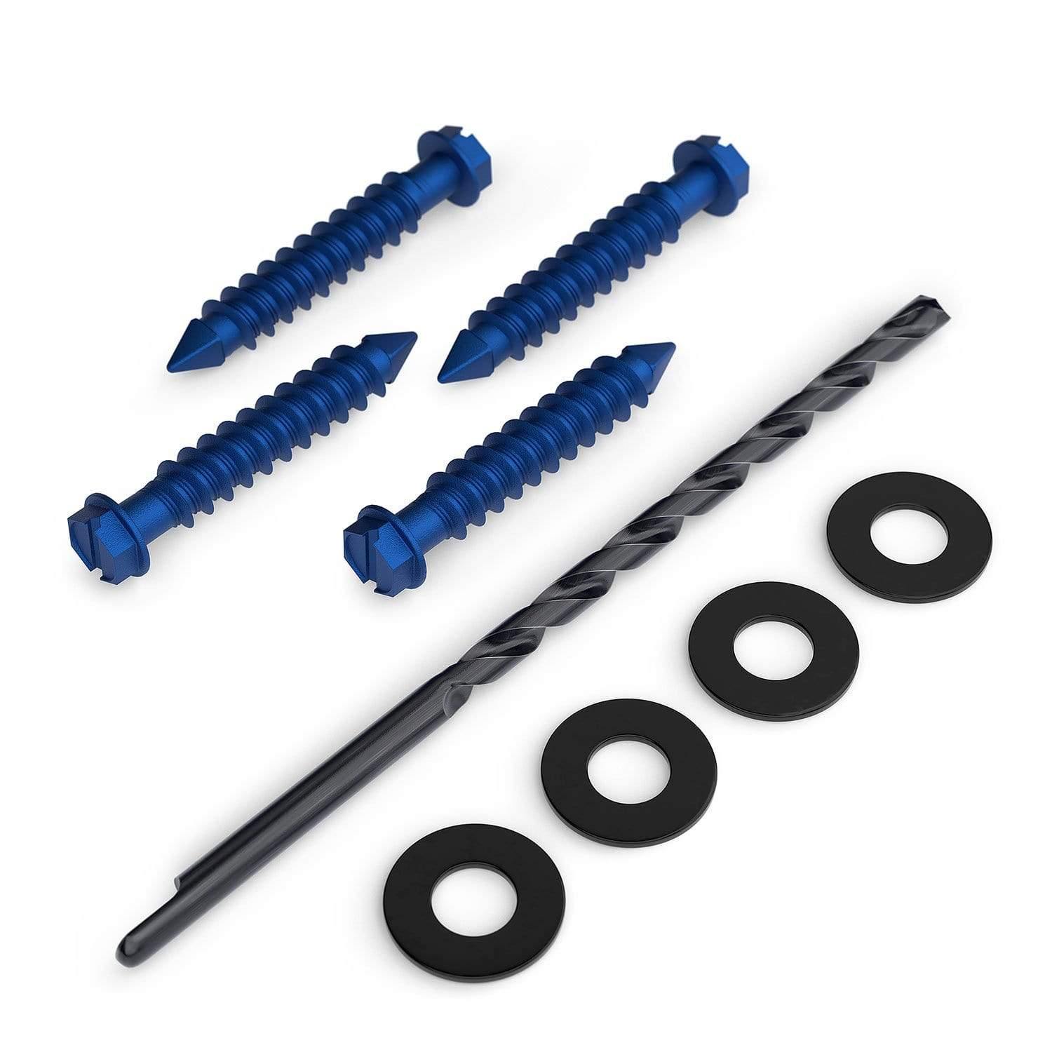 Masonry concrete wall mounting kit for mounting Koova Systems