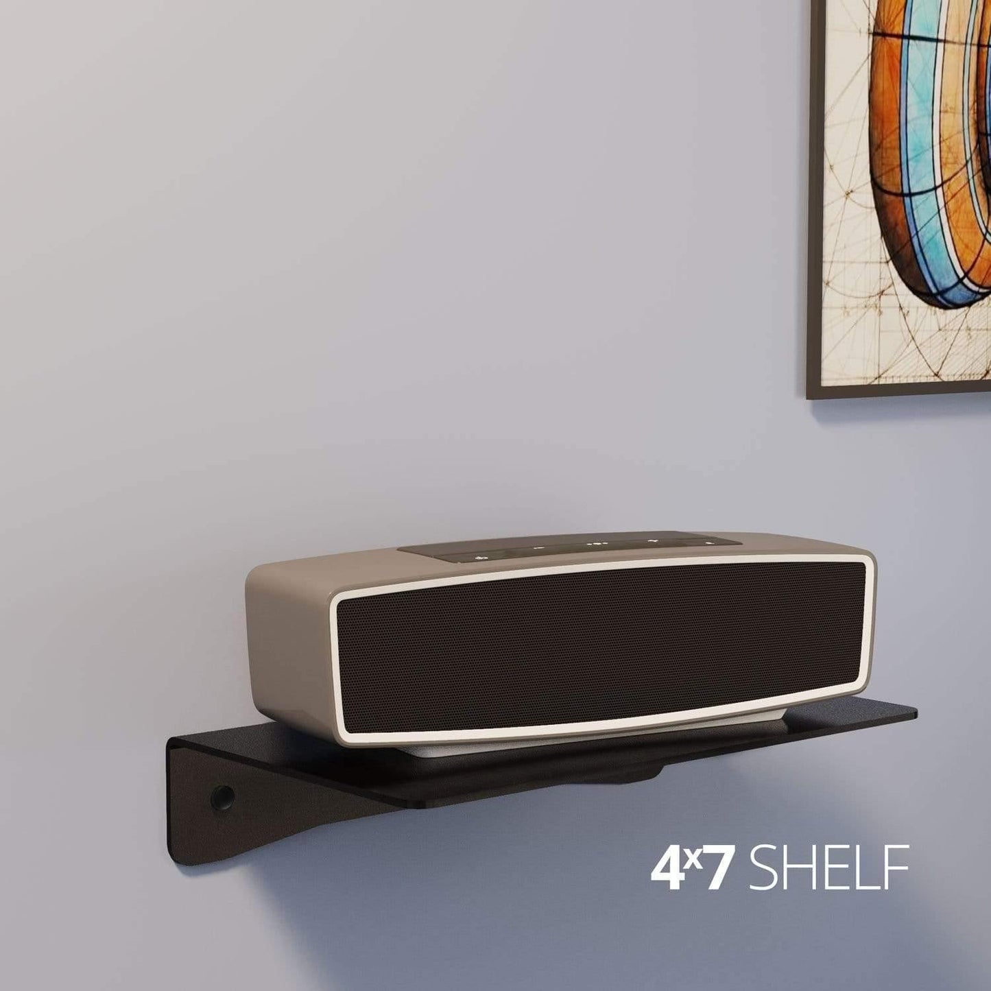 Koova Medium Wall Mount Shelf - 4x7 In use in room