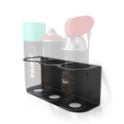 3 spray can wall mount holder for spray paint cans, lubrication cans, and spray glue