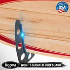 Surfboard wall rack holder will not scratch your surfboard