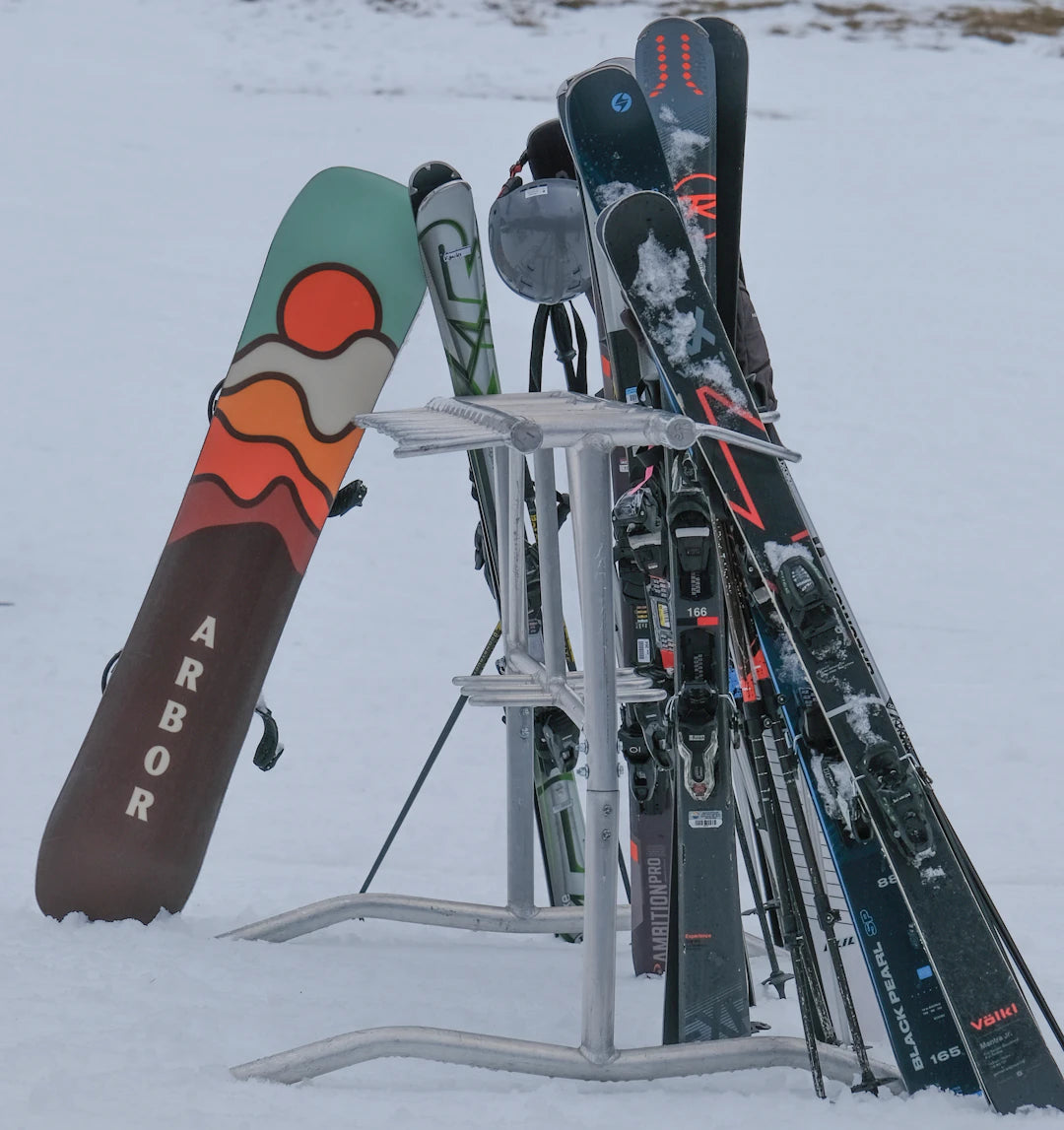 Space-Saving Ski and Snowboard Storage Solutions