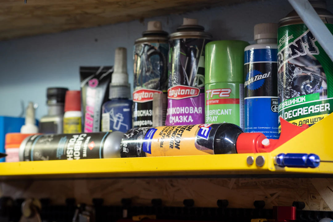 Streamlined Wall-Mounted Storage for Aerosol Cans