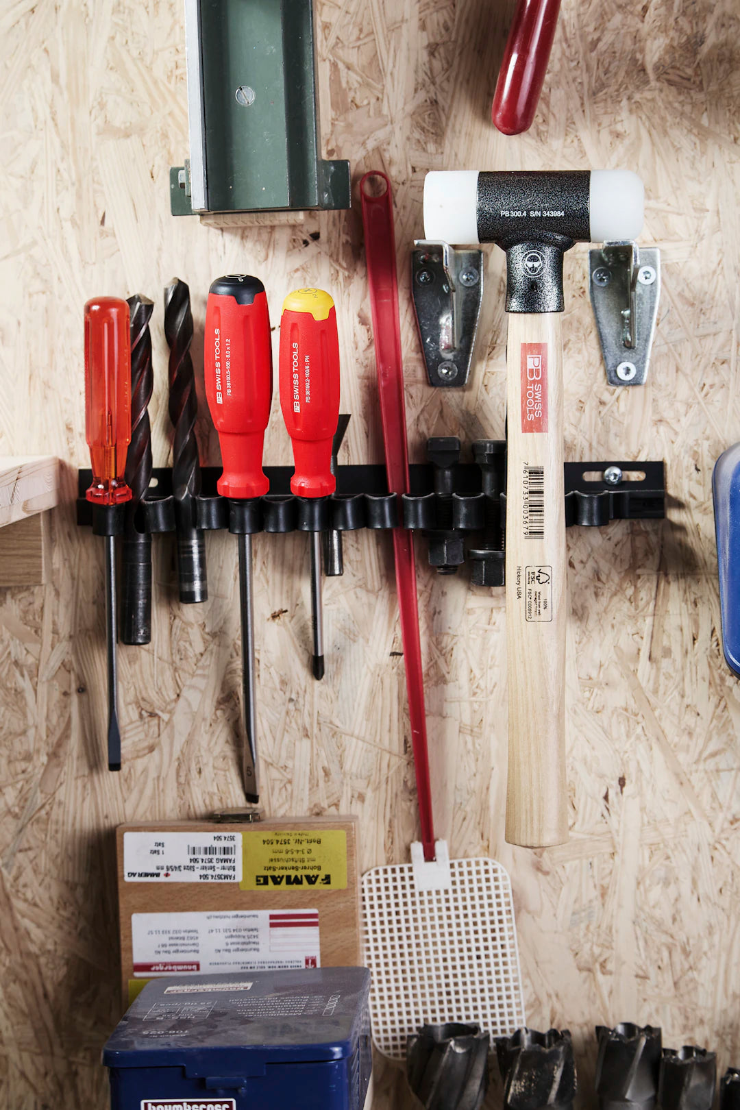 Efficient Wall-Mounted Holders for Spray Can Storage