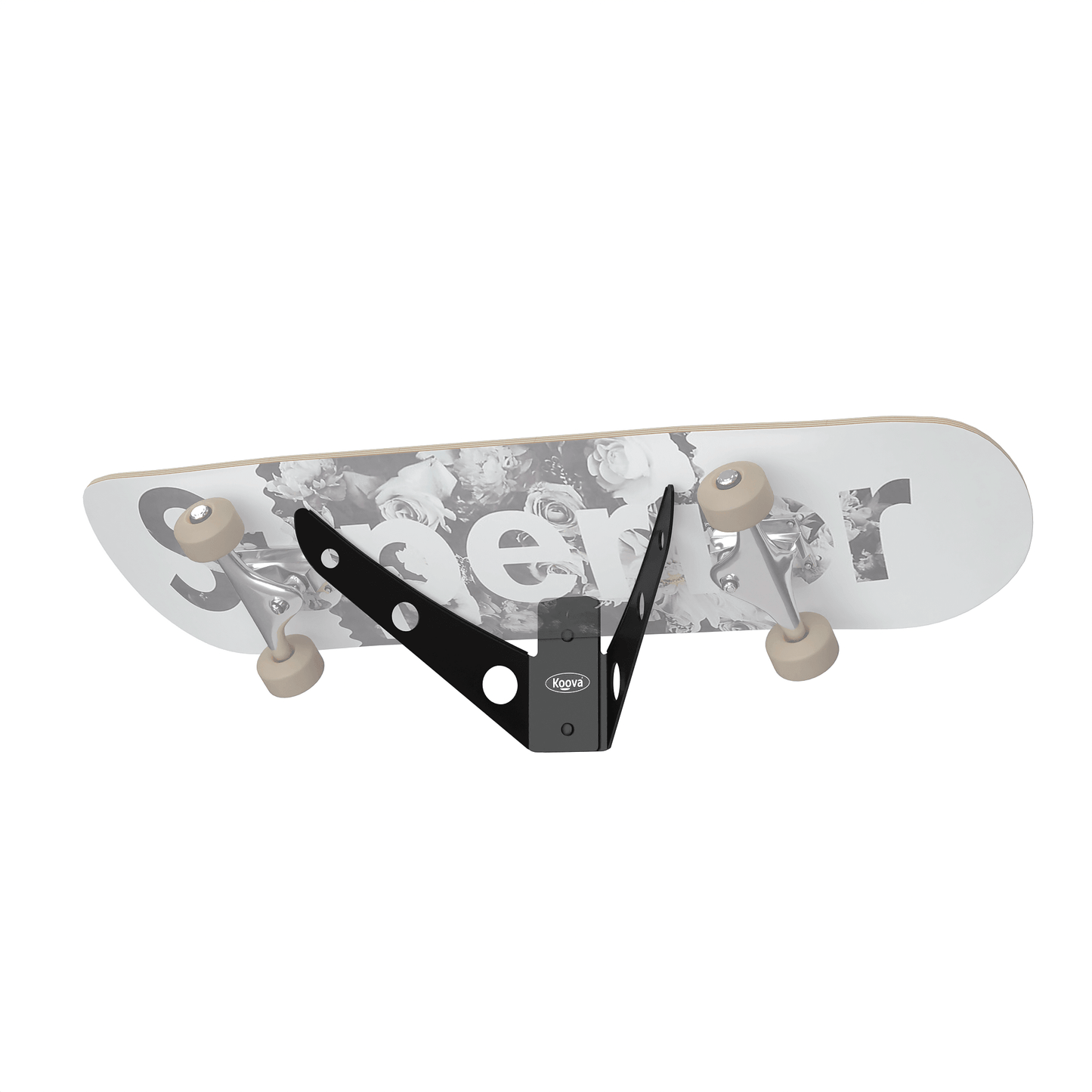 Skateboard Rack for 1, 2 or 3 Skate Decks - Koova