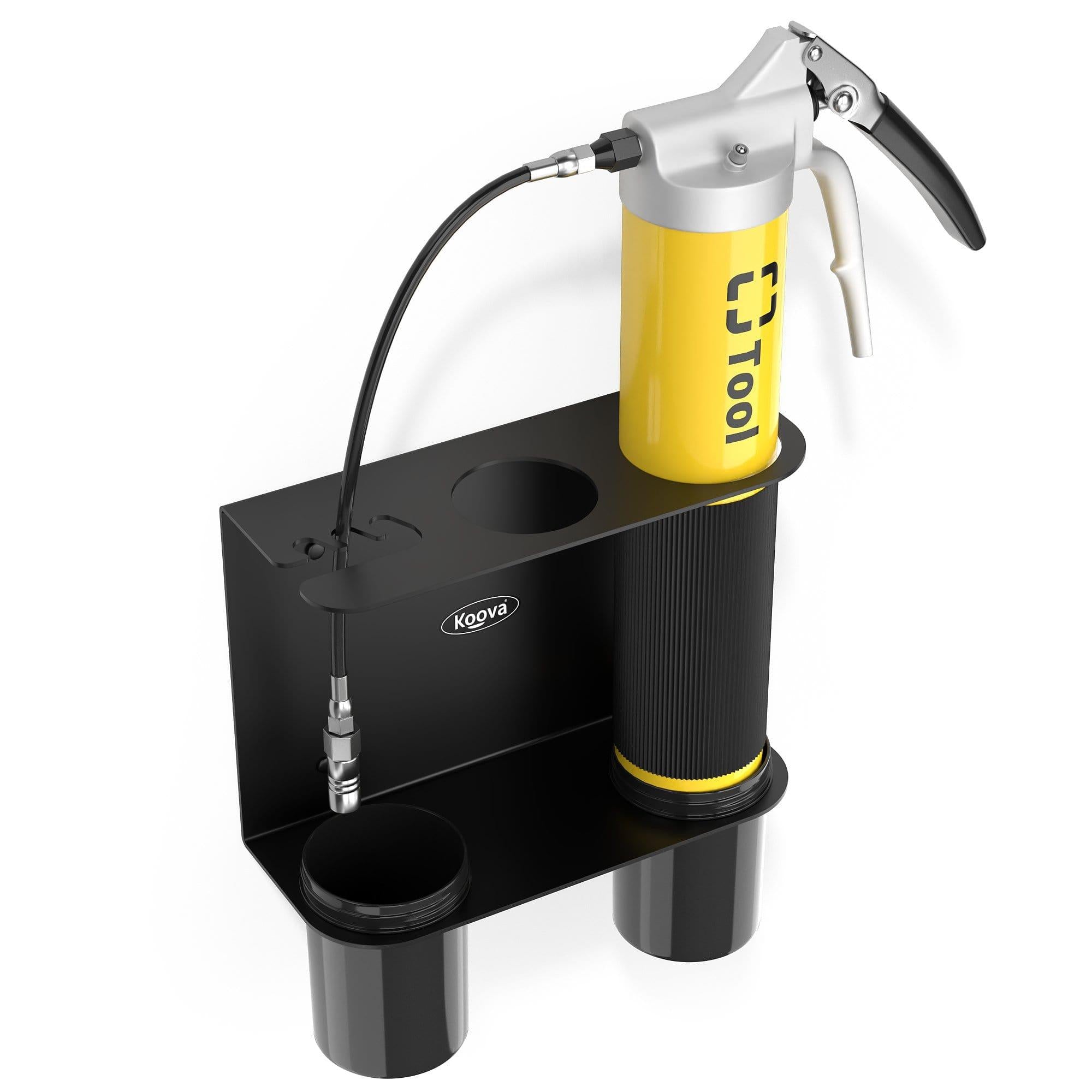 Grease Rack Grease Gun Storage Holder - Koova Garage Organization Systems