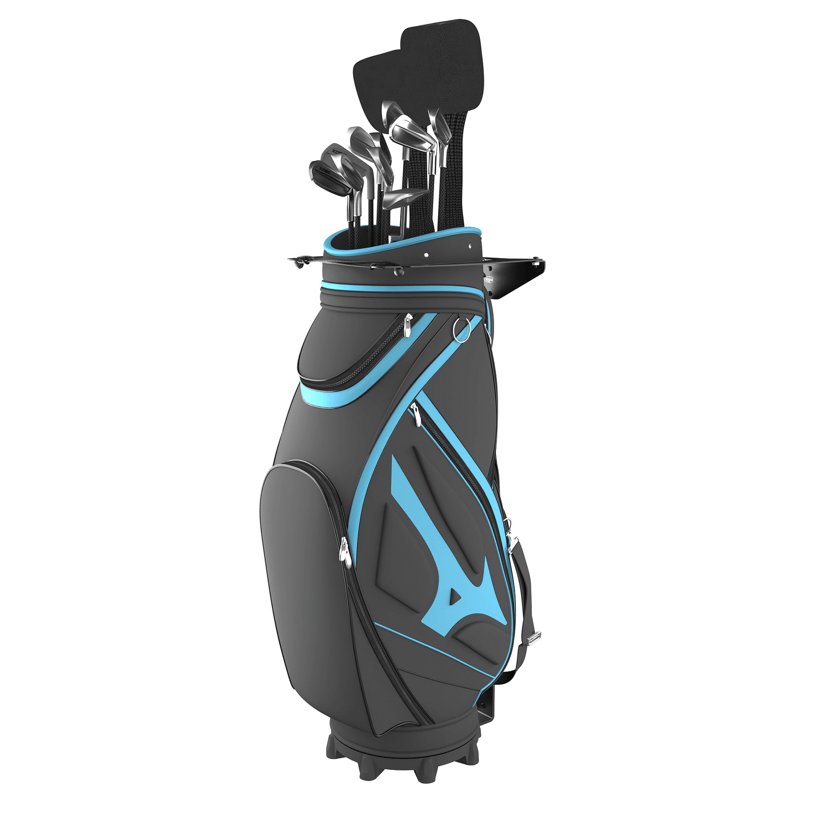 Golf Bag Storage Rack Easy Access to Golf Clubs Koova
