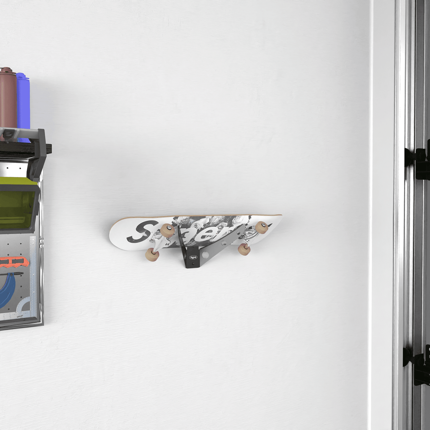 Skateboard Rack for 1, 2 or 3 Skate Decks - Koova