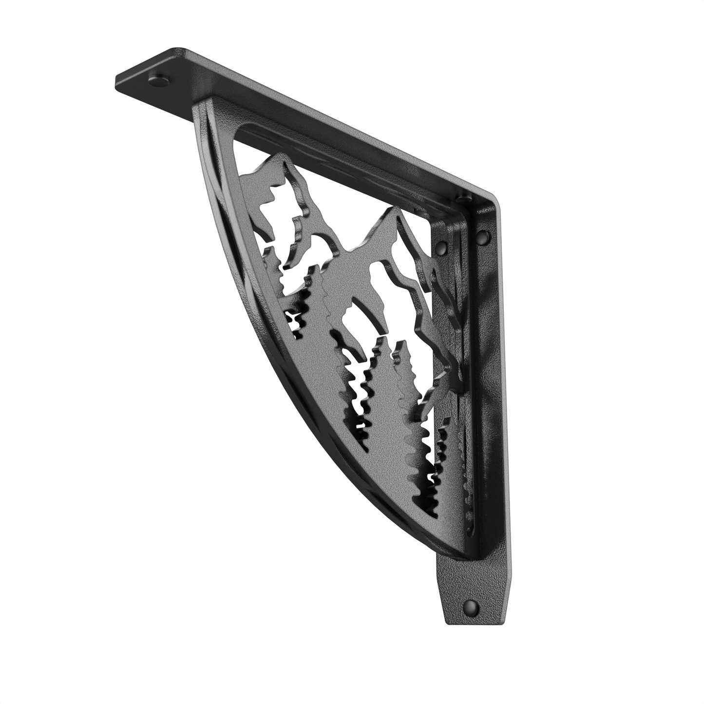 Bull's Bay Heavy Duty Steel Brackets for Shelving