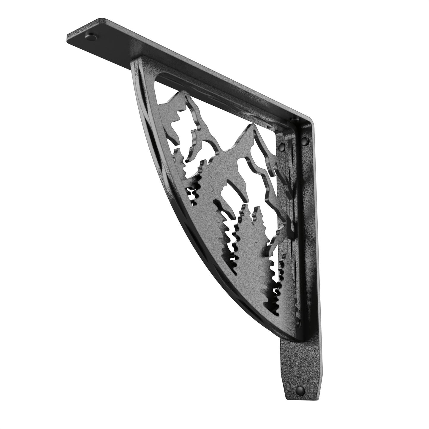 Bull's Bay Heavy Duty Steel Brackets for Shelving