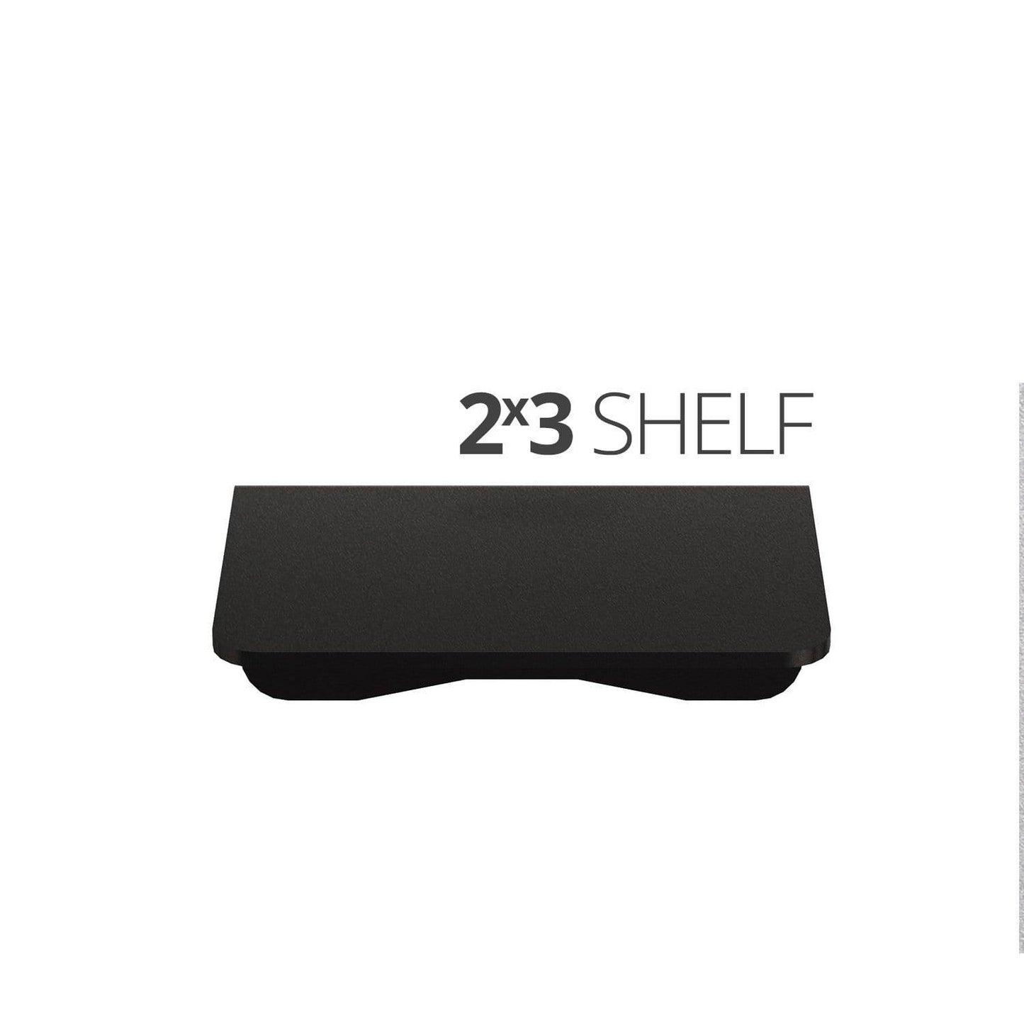 Small wall mounted shelves for home, office and garage - 2x3